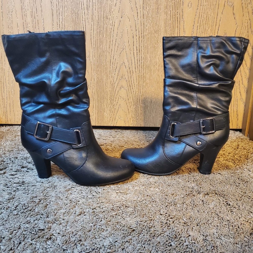 Faded Glory Heeled Boots